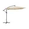 Cémonjardin Parasols Parasol Carré Sable Polyester -Tapis extérieur Soldes parasol carre sable polyester