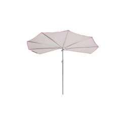 Oviala Parasols Parasol Clic Clac Des Plages En Acier Rose -Tapis extérieur Soldes parasol clic clac des plages en acier rose 2