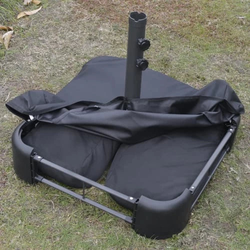 Outsunny Parasols Parasol De Jardin XXL Pied Contrepoids Inclus Acier Polyester Bordeaux 7 Outsunny Parasols Parasol De Jardin XXL Pied Contrepoids Inclus Acier Polyester Bordeaux – Image 5