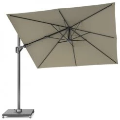Platinum Parasols Parasol Déporté 2m70 X 2m70 - Voyager T2