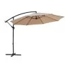 Mobili Rebecca Parasols Parasol Déporté 3x3 M En Acier Et Polyester Beige 1 Mobili Rebecca Parasols Parasol Déporté 3x3 M En Acier Et Polyester Beige -Tapis extérieur Soldes parasol deporte 3x3 m en acier et polyester beige