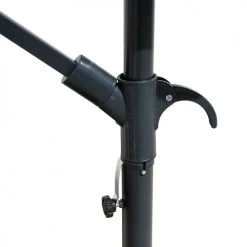 Mobili Rebecca Parasols Parasol Déporté 3x3 M En Acier Et Polyester Beige -Tapis extérieur Soldes parasol deporte 3x3 m en acier et polyester beige 4