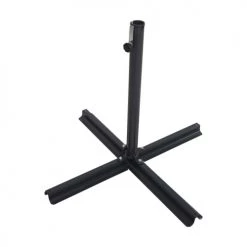 Mobili Rebecca Parasols Parasol Déporté 3x3 M En Acier Et Polyester Gris -Tapis extérieur Soldes parasol deporte 3x3 m en acier et polyester gris 4