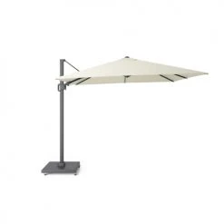 Arbonie Parasols Parasol Déporté 3x3m Taupe -Tapis extérieur Soldes parasol deporte 3x3m taupe 5