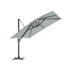 Ozalide Parasols Parasol Déporté Carré 3x3 M En Aluminium Gris Perle 9 Ozalide Parasols Parasol Déporté Carré 3x3 M En Aluminium Gris Perle -Tapis extérieur Soldes parasol deporte carre 3x3 m en aluminium gris perle 2