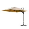 Outsunny Parasols Parasol Déporté Carré Inclinable Pivotant 360° Beige 1 Outsunny Parasols Parasol Déporté Carré Inclinable Pivotant 360° Beige -Tapis extérieur Soldes parasol deporte carre inclinable pivotant 3600 beige