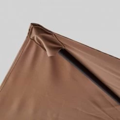 Oviala Parasols Parasol Déporté En Aluminium Taupe 12 Oviala Parasols Parasol Déporté En Aluminium Taupe -Tapis extérieur Soldes parasol deporte en aluminium taupe 4