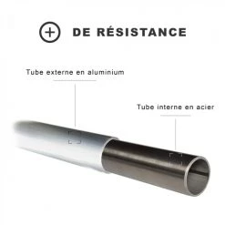 Concept Usine Parasols Parasol Déporté Et Rotatif D 3,5 M Gris -Tapis extérieur Soldes parasol deporte et rotatif d 3 5 m gris 3