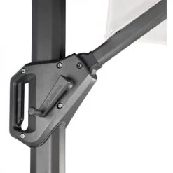 Platinum Parasols Parasol Déporté Inclinable 4x3m Havanna (taupe) -Tapis extérieur Soldes parasol deporte inclinable 4x3m havanna taupe 3