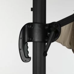 Kerama Parasols Parasol Déporté Inclinable Marron D3m -Tapis extérieur Soldes parasol deporte inclinable marron d3m 2