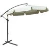 Outsunny Parasols Parasol Déporté Octogonal Inclinable Acier époxy Polyester Crème -Tapis extérieur Soldes parasol deporte octogonal inclinable acier epoxy polyester creme