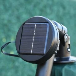 Outsunny Parasols Parasol Déporté Octogonal Parasol LED Inclinable Vert -Tapis extérieur Soldes parasol deporte octogonal parasol led inclinable vert 4