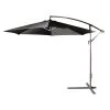 Cémonjardin Parasols Parasol Déporté Ø 300 Noir -Tapis extérieur Soldes parasol deporte oe 300 noir