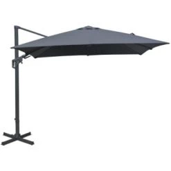 Proloisirs Parasols Parasol Déporté Orientable 360° Inclinable Gauche Droite 3 X 3 M Orien -Tapis extérieur Soldes parasol deporte orientable 3600 inclinable gauche droite 3 x 3 m orien 4