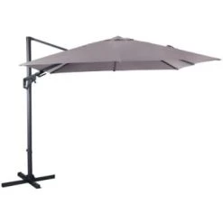Proloisirs Parasols Parasol Déporté Orientable 360° Inclinable Gauche Droite 3 X 3 M Orien -Tapis extérieur Soldes parasol deporte orientable 3600 inclinable gauche droite 3 x 3 m orien 8