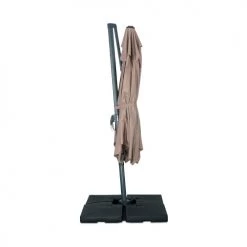 Alice's Garden Parasols Parasol Déporté Rectangulaire 2x3m Taupe -Tapis extérieur Soldes parasol deporte rectangulaire 2x3m taupe 4