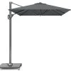 Platinum Parasols Parasol Déporté Rectangulaire 3x2 M Simple Inclinaison Anthracite -Tapis extérieur Soldes parasol deporte rectangulaire 3x2 m simple inclinaison anthracite