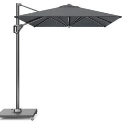 Platinum Parasols Parasol Déporté Rectangulaire 3x2 M Simple Inclinaison Taupe -Tapis extérieur Soldes parasol deporte rectangulaire 3x2 m simple inclinaison anthracite 5