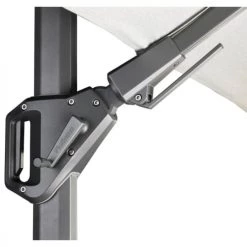 Platinum Parasols Parasol Déporté Rond 3,5 M Havanna (taupe) -Tapis extérieur Soldes parasol deporte rond 3 5 m havanna taupe 4