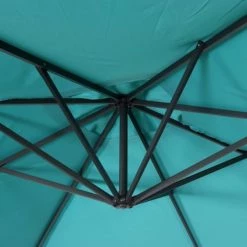 Alice's Garden Parasols Parasol Déporté Rond ⌀ 300cm - Hardelot -Tapis extérieur Soldes parasol deporte rond 300cm hardelot 2