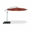 Alice's Garden Parasols Parasol Déporté Rond D350cm Excentré Terracotta 8 Baleines -Tapis extérieur Soldes parasol deporte rond d350cm excentre terracotta 8 baleines
