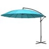Outsunny Parasols Parasol Déporté Rond Inclinable Vert -Tapis extérieur Soldes parasol deporte rond inclinable vert