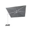 Platinum Parasols Parasol Déporté Rotatif 3x3m Double Inclinaison Manhattan (gris Clair) -Tapis extérieur Soldes parasol deporte rotatif 3x3m double inclinaison manhattan gris clair