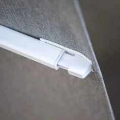 Platinum Parasols Parasol Déporté Rotatif 3x3m Double Inclinaison Manhattan (gris Clair) -Tapis extérieur Soldes parasol deporte rotatif 3x3m double inclinaison manhattan gris clair 4