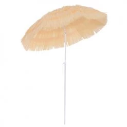 Outsunny Parasols Parasol Design Hawaï Beige