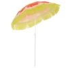 Homcom Parasols Parasol Design Hawaï Multicolore -Tapis extérieur Soldes parasol design hawai multicolore