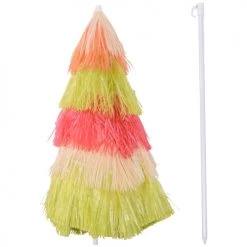 Homcom Parasols Parasol Design Hawaï Multicolore -Tapis extérieur Soldes parasol design hawai multicolore 4