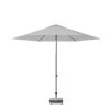 Platinum Parasols Parasol Droit Diamètre 2,5m Gris Clair -Tapis extérieur Soldes parasol droit diametre 2 5m gris clair 1