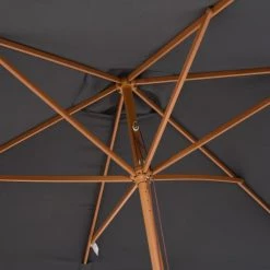 Outsunny Parasols Parasol Droit Rectangulaire Anthracite -Tapis extérieur Soldes parasol droit rectangulaire anthracite 3