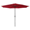 Happy Garden Parasols Parasol Droit Rond 3,30m En Aluminium Et Toile Rouge 1 Happy Garden Parasols Parasol Droit Rond 3,30m En Aluminium Et Toile Rouge -Tapis extérieur Soldes parasol droit rond 3 30m en aluminium et toile rouge