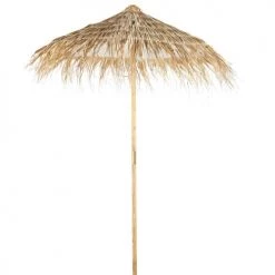 Maisons Du Monde Parasols Parasol En Sapin Et Fibre Végétale Tressée