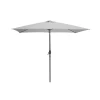 Forn Parasols Parasol Gris En Polyester 1 Forn Parasols Parasol Gris En Polyester -Tapis extérieur Soldes parasol gris en polyester