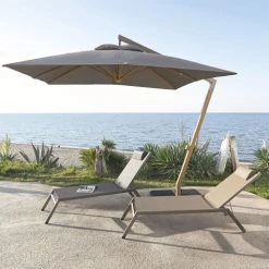Maisons Du Monde Parasols Parasol Inclinable En Aluminium Avec Pied Toile Gris Anthracite 3x3 11 Maisons Du Monde Parasols Parasol Inclinable En Aluminium Avec Pied Toile Gris Anthracite 3x3 -Tapis extérieur Soldes parasol inclinable en aluminium avec pied toile gris anthracite 3x3 1000 8 12 164381 7