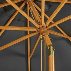 Maisons Du Monde Parasols Parasol Inclinable En Aluminium Toile Gris Anthracite 3x3M -Tapis extérieur Soldes parasol inclinable en aluminium toile gris anthracite 3x3m 1000 16 37 164406 3