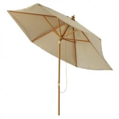 Maisons Du Monde Parasols Parasol Inclinable En Aluminium Toile Taupe 3x3M