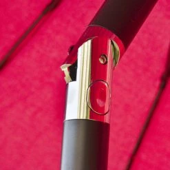 Outsunny Parasols Parasol Inclinable Rond Bordeaux -Tapis extérieur Soldes parasol inclinable rond bordeaux 4