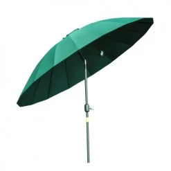 Outsunny Parasols Parasol Inclinable Rond Vert