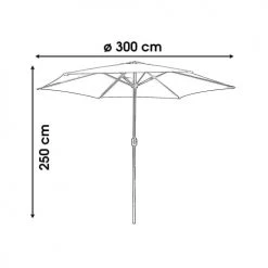 Forn Parasols Parasol Inclinable Sable En Polyester -Tapis extérieur Soldes parasol inclinable sable en polyester 3