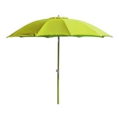 Proloisirs Parasols Parasol Rond Inclinable Aluminium 2,70m -Tapis extérieur Soldes parasol rond inclinable aluminium 2 70m 2