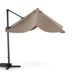 Kerama Parasols Parasol Suspendu Anthracite Avec Structure Tissée Marron 2,5×2,5m -Tapis extérieur Soldes parasol suspendu anthracite avec structure tissee marron 2 5 2 5m 2