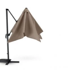 Kerama Parasols Parasol Suspendu Anthracite Avec Structure Tissée Marron 2,5×2,5m -Tapis extérieur Soldes parasol suspendu anthracite avec structure tissee marron 2 5 2 5m 5