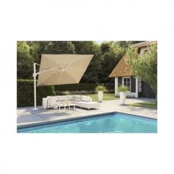 Platinum Parasols Pied De Parasol à Sceller - Parasol 3x3 M -Tapis extérieur Soldes pied de parasol a sceller parasol 3x3 m 2