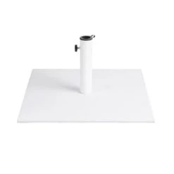 Maisons Du Monde Parasols Pied De Parasol En Fer Blanc Mat 35 Kg -Tapis extérieur Soldes pied de parasol en fer blanc mat 35 kg fuzu 1000 13 26 198794 1 1