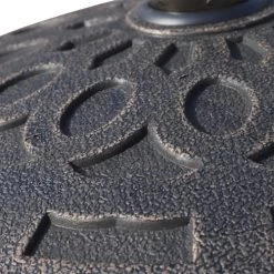 Outsunny Parasols Pied De Parasol Résine Imitation Fonte Bronze -Tapis extérieur Soldes pied de parasol resine imitation fonte bronze 5