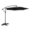 Concept Usine Parasols PORTICCIO - Parasol Déporté Octogonale Gris D3m -Tapis extérieur Soldes porticcio parasol deporte octogonale gris d3m