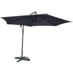 Concept Usine Parasols PORTICCIO - Parasol Déporté Octogonale Gris D3m 12 Concept Usine Parasols PORTICCIO - Parasol Déporté Octogonale Gris D3m -Tapis extérieur Soldes porticcio parasol deporte octogonale gris d3m 4